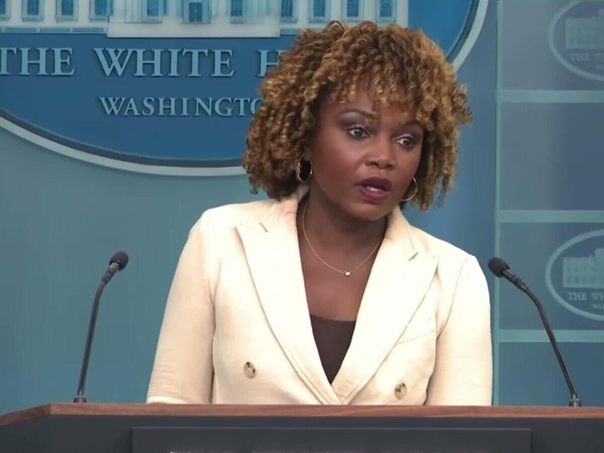    Обморок журналистки во время брифинга в Белом доме© PBS News