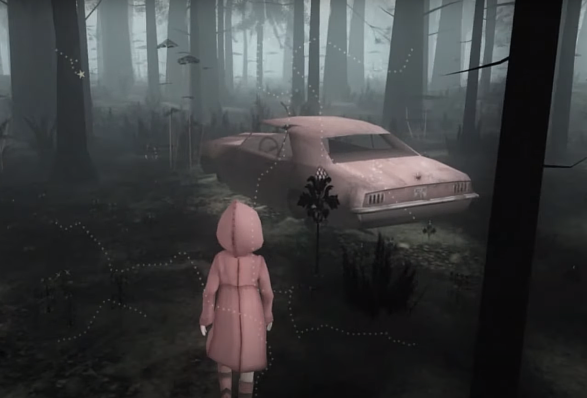 Для этой Шапочки ржавый остов автомобиля ничего не значит, но вот для другой девушки будет важным предметом