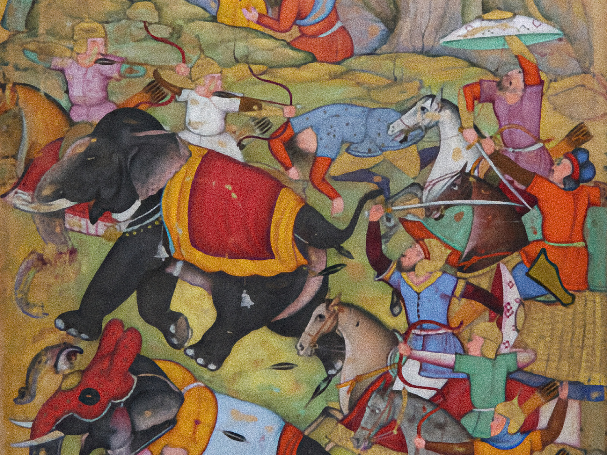 Разгром Тимуром султана, ок. 1595-1600 гг.