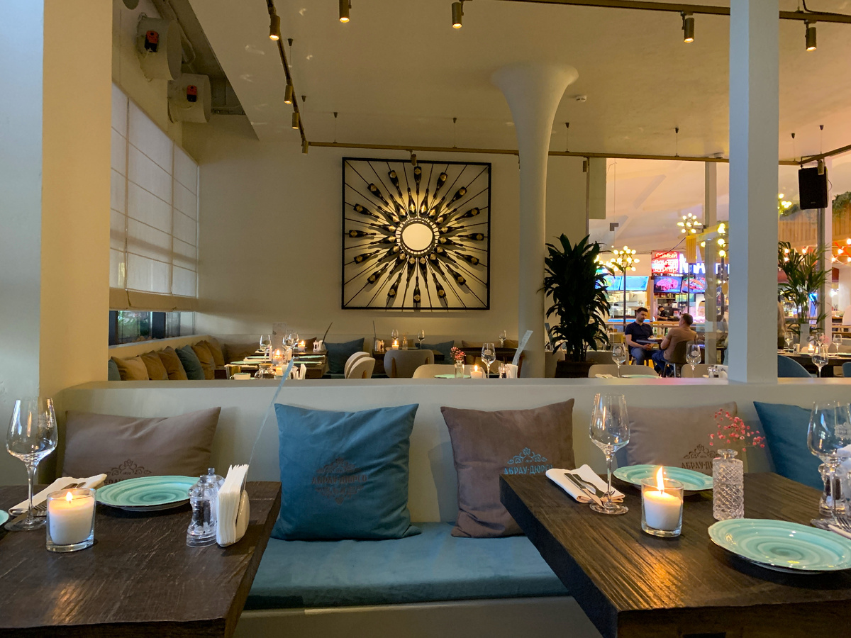 Интерьер ресторана "1870 Abrau-Durso"