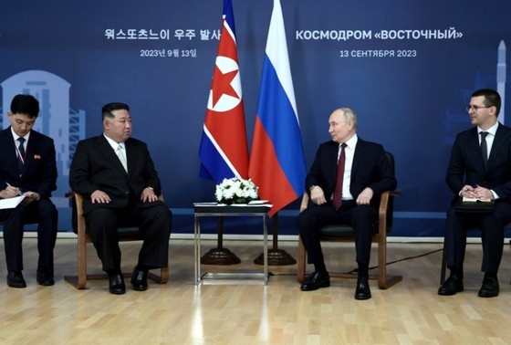    Владимир Путин и Ким Чен Ын