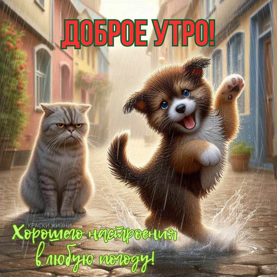 Отличного настроения в любую погоду