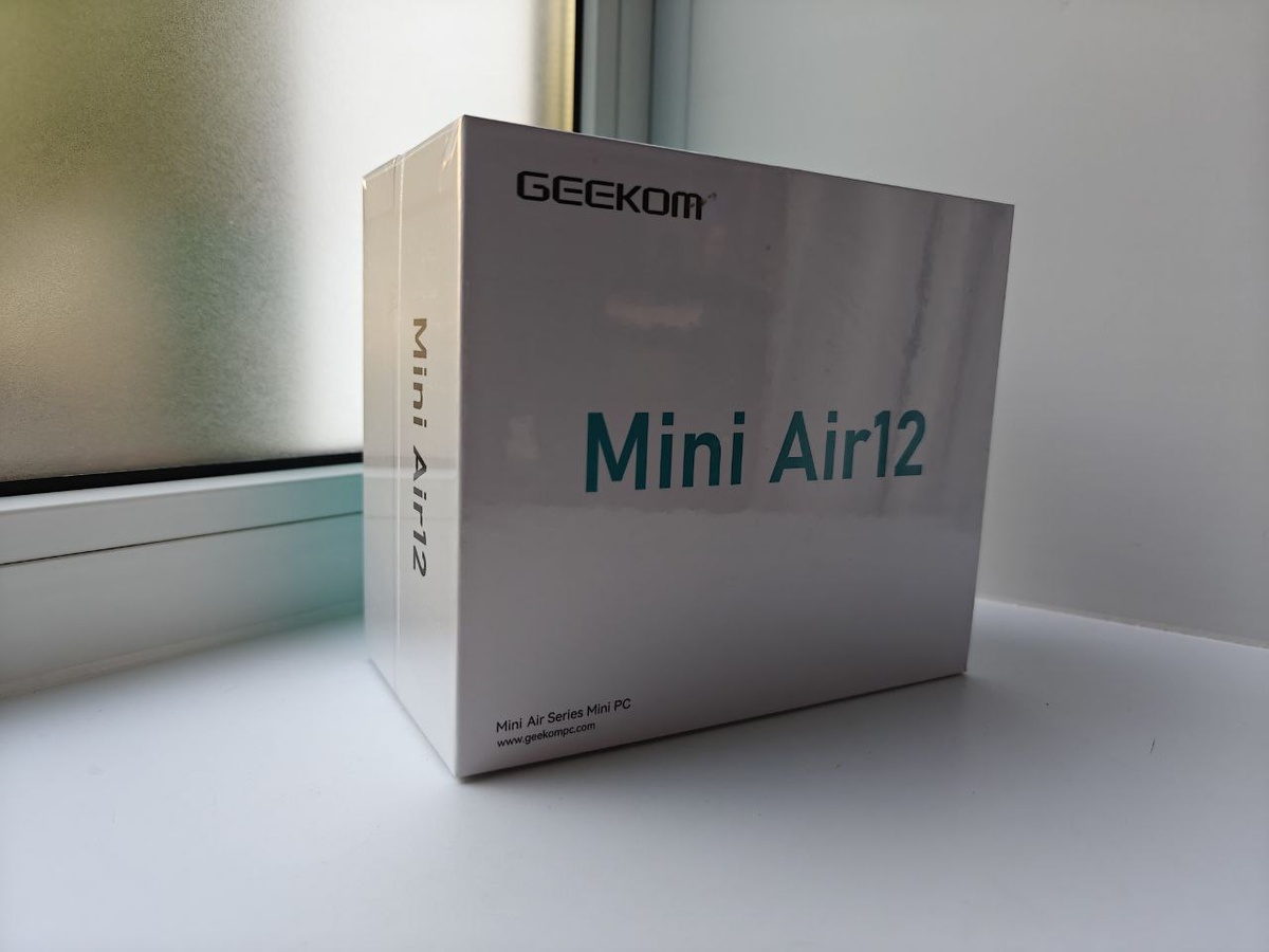 Компактный компьютер Geekom Mini Air12 — маленький, дешёвый, но тянет даже  игры и видео 4K | Индикатор распродаж | Дзен