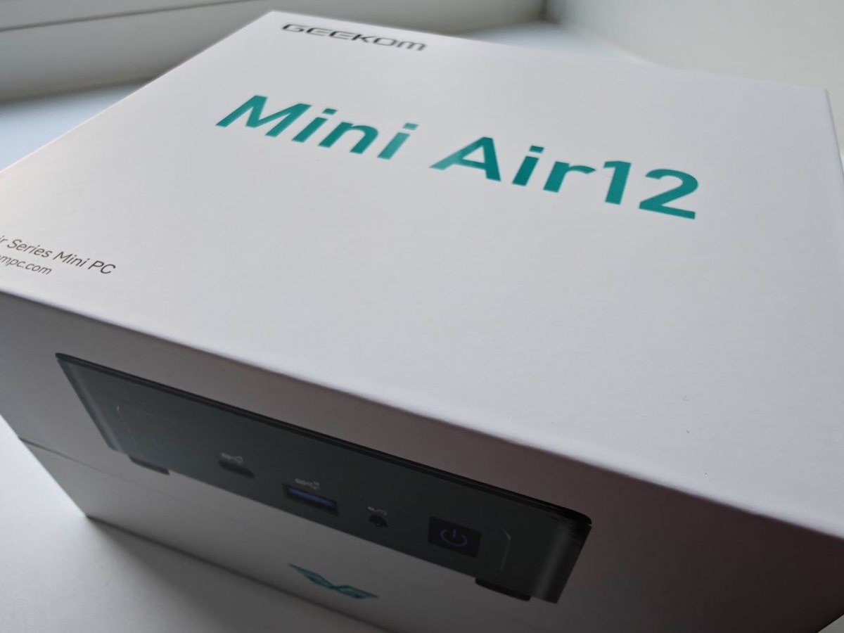 Компактный компьютер Geekom Mini Air12 — маленький, дешёвый, но тянет даже  игры и видео 4K | Индикатор распродаж | Дзен