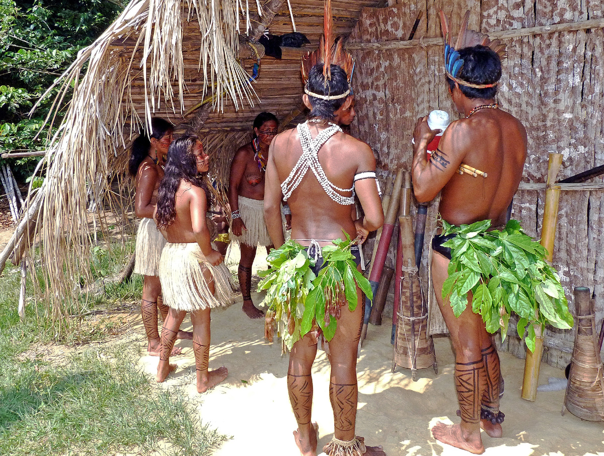 Вряд ли люди, живущие в таких условиях, будут придумывать легенды о космических кораблях.
Источник фото: https://get.pxhere.com/photo/nature-people-vacation-jungle-tribe-rainforest-brazil-indians-amazon-indians-tropig-1254856.jpg