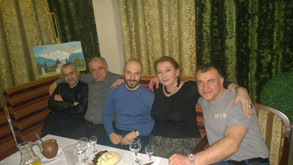 Артур Батербиев, Давид Дасаниа, Индар Джендубаев, Людмила Карданова и Умар Кончев
