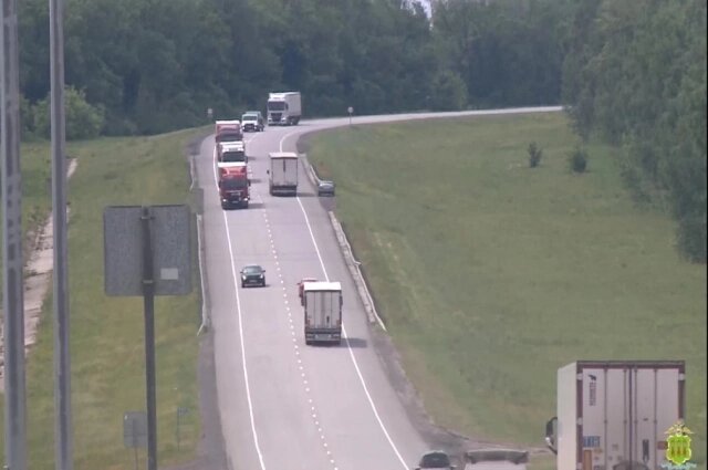    Участок трассы, где орудовали грабители-«каскадеры», является очень оживленным. Фото: УМВД России по Пензенской области