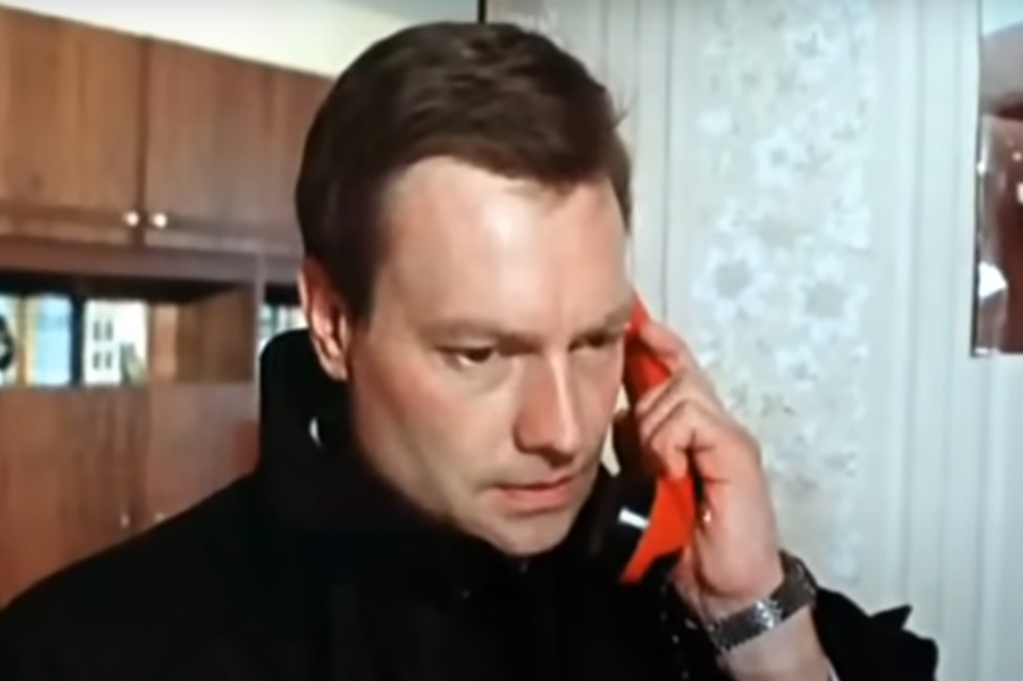 Кадр из фильма. Юозас Киселюс