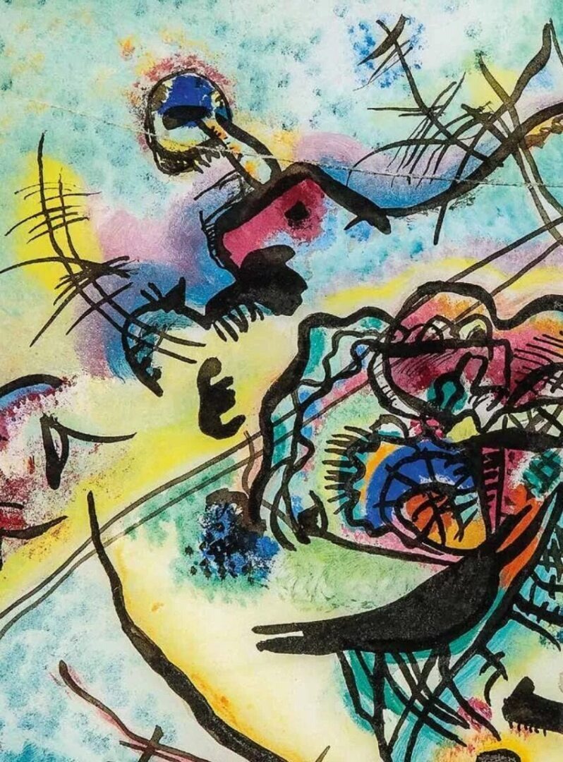 Работа В. Кандинского