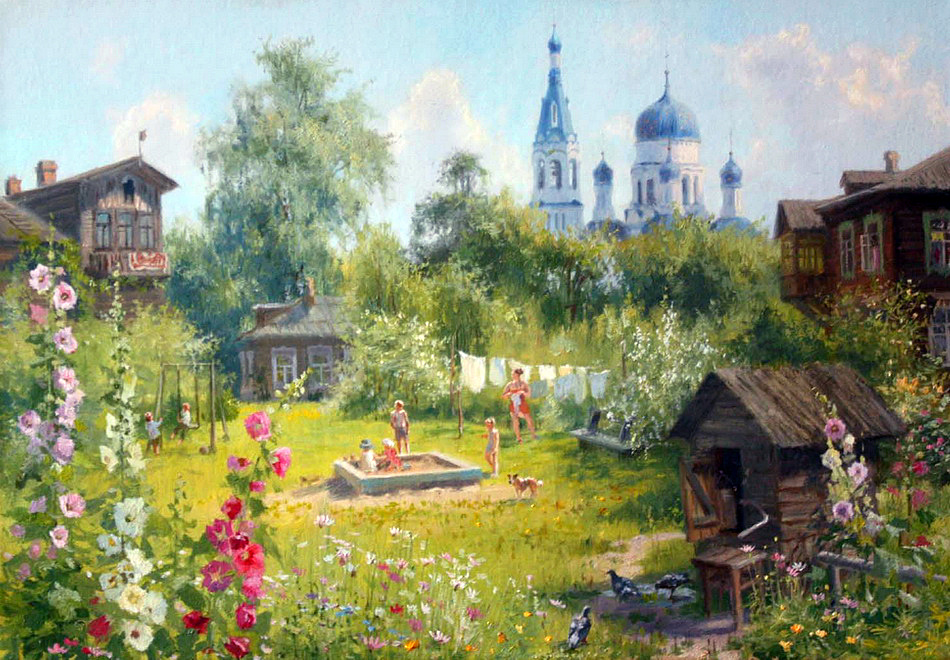 Владимир Жданов. Июль. Гатчина. 