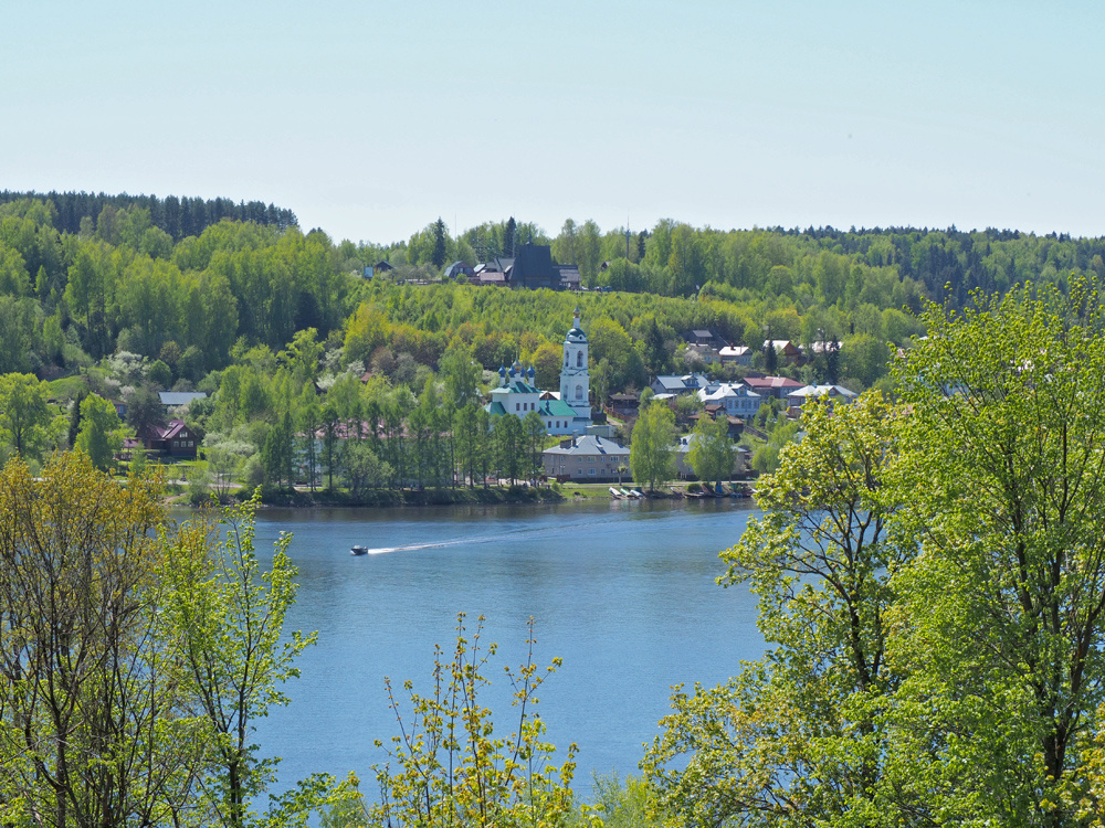 Вид на Плёс.