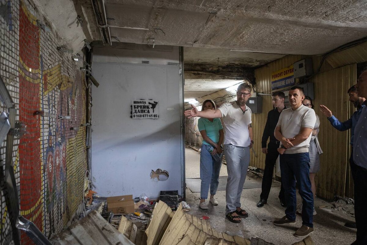    В Курске восстановят советскую мозаику в подземном переходе на Черняховского