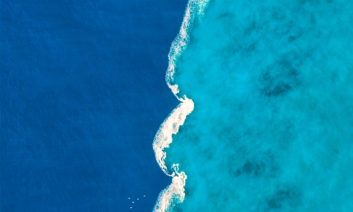 Четкое разделение вод Тихого и Атлантического океанов в районе Флоридского пролива является одной из наиболее известных и загадочных особенностей мирового океана.