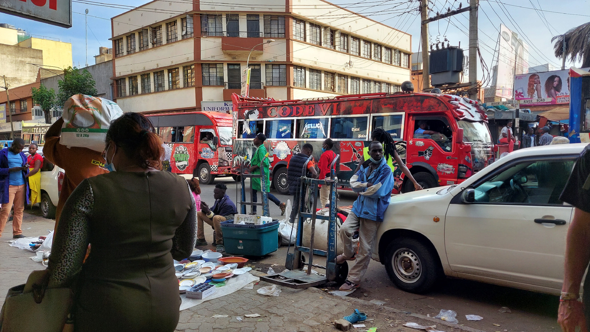 Центр Найроби, столицы Кении