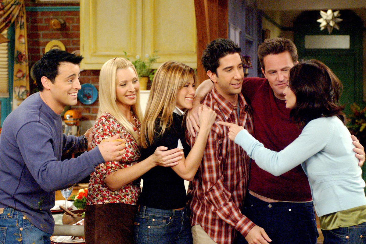 «Друзья» (1994 – 2004). Фото: кадр из сериала