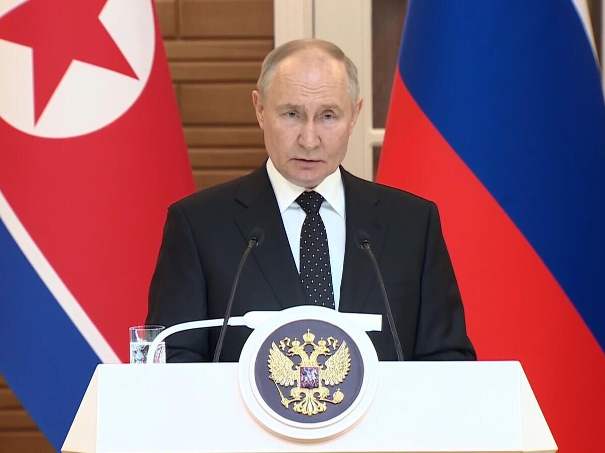    Путин: РФ не исключает военно-технического сотрудничества с КНДР© Пул