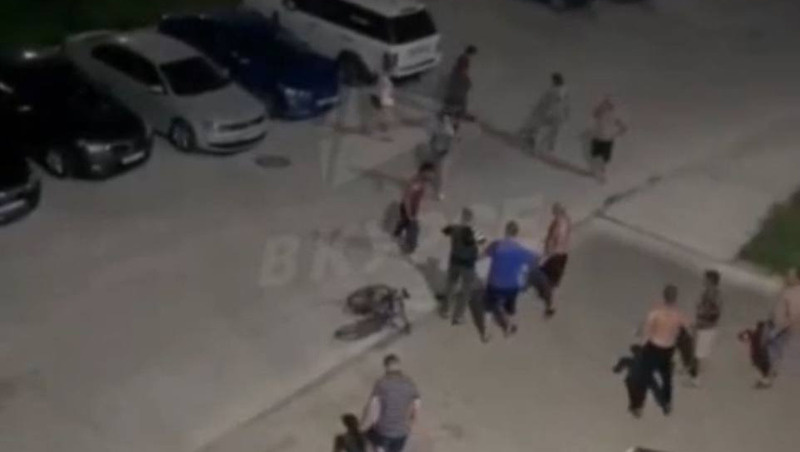      Фото: скриншот из видео, присланного подписчиком телеграм-канала «ВКурсе»