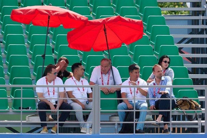 Шамиль Тарпищев на трибунах в Казани. Фото: realnoevremya.ru/Динар Фатыхов 