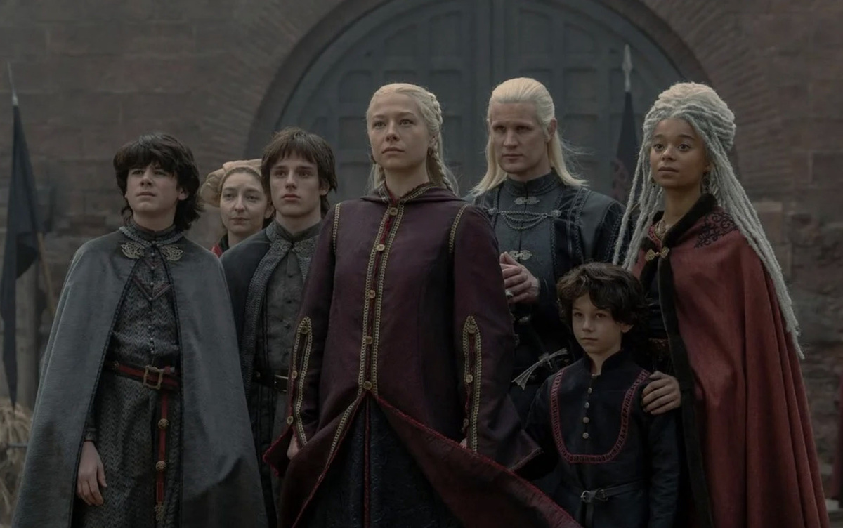 Кадры из первого сезона сериала "Дом Дракона" 