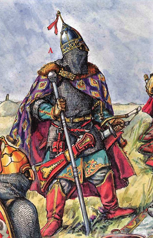 Половецкий хан. Рисунок Михаила Горелика