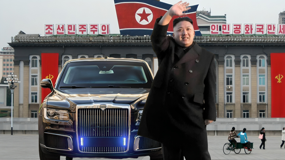 Ким Чен Ын и Aurus. 