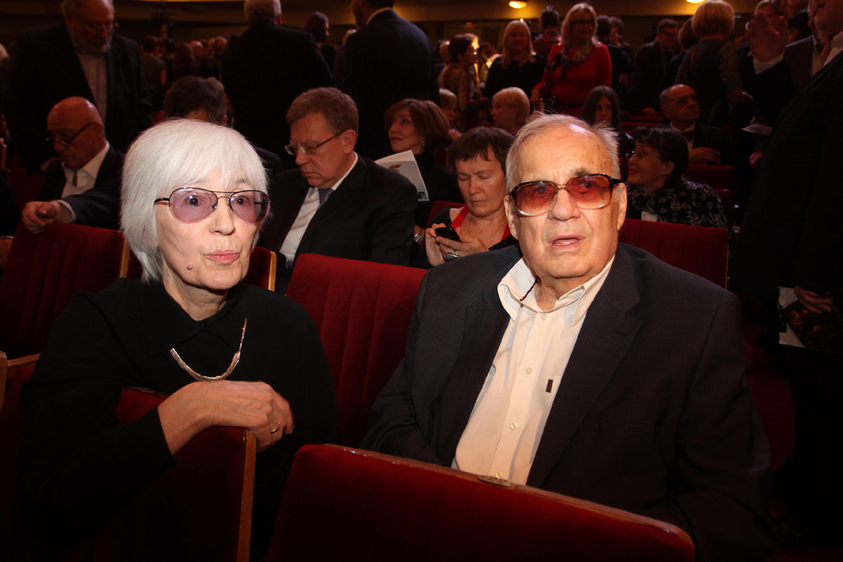 Эльдар Рязанов и Эмма Абайдуллина. Фото: legion-media.ru