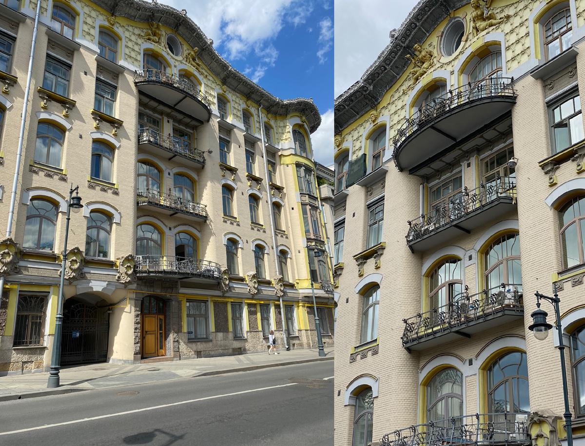 Фото автора канала. Доходный дом Исакова.