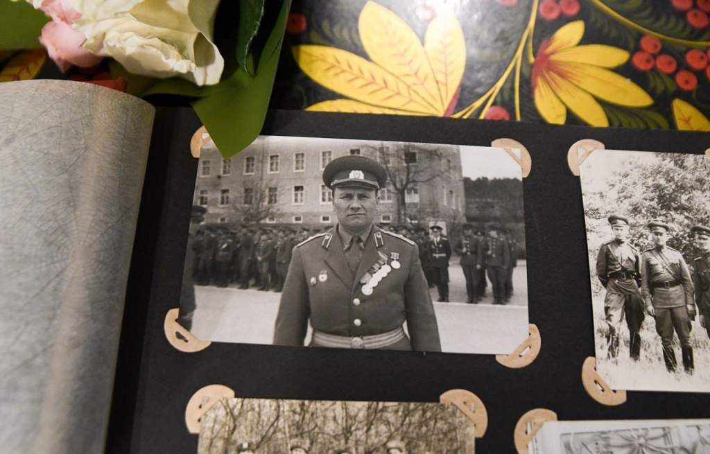 Сегодня в Твери день рождения празднует участник Парада Победы 1945 года Владимир Николаевич Левандовский