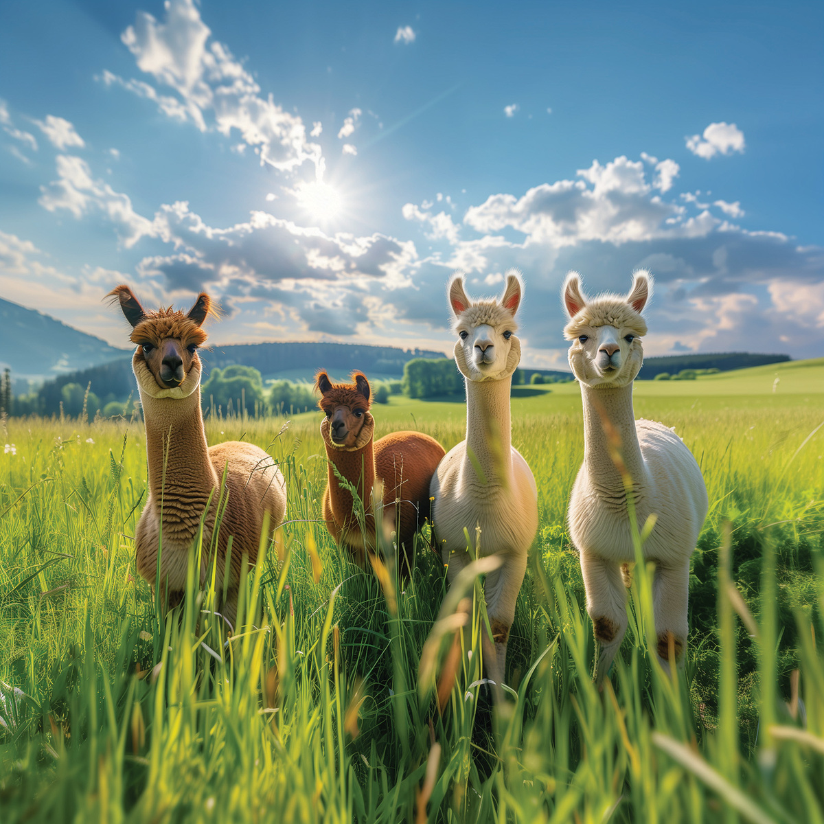 Ферма альпак подарит позитивные эмоции и детям, и взрослым