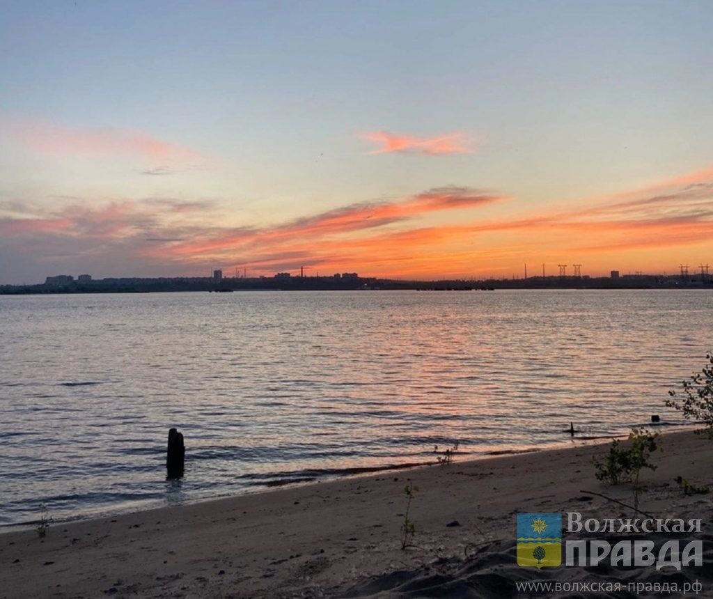 СНТ "Строитель". Побережье...Закат...📷    Волжская «Рублёвка» засыхает: в СНТ «Строитель» обесточили насосную станцию, качающую полив
