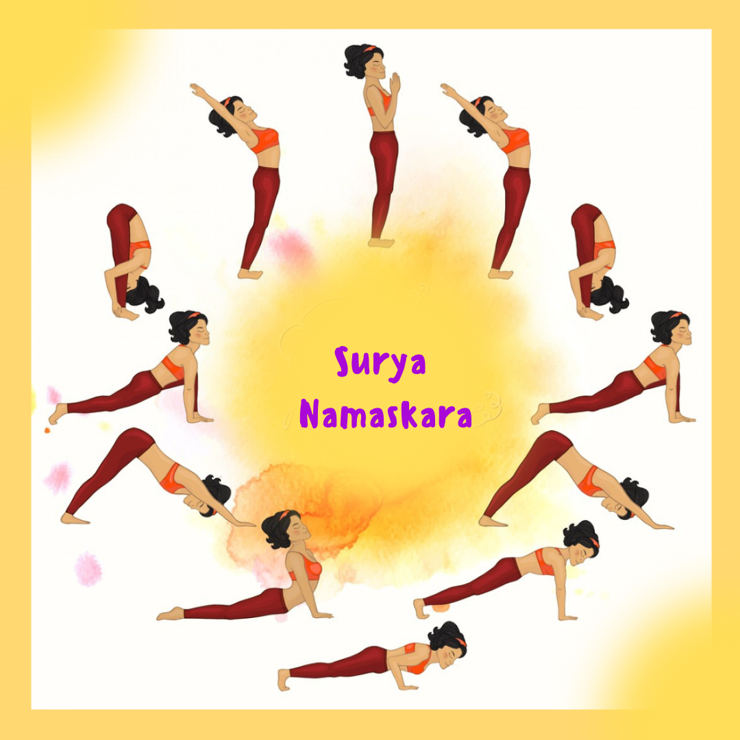 Сурья намаскар для начинающих