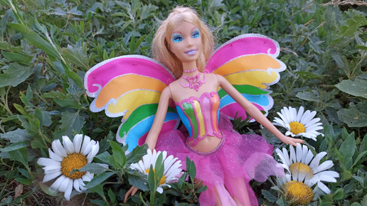Кукла Барби элина в летнем саду фейритопия сказочная страна фей Барби 2007