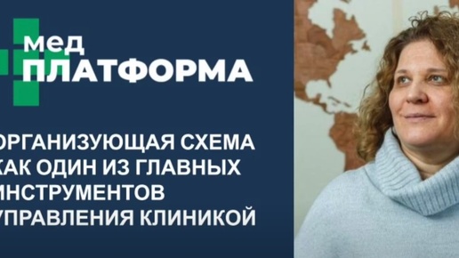 Организующая схема как один из инструментов управления клиникой. Татьяна Тищенко, МЕДПЛАТФОРМА