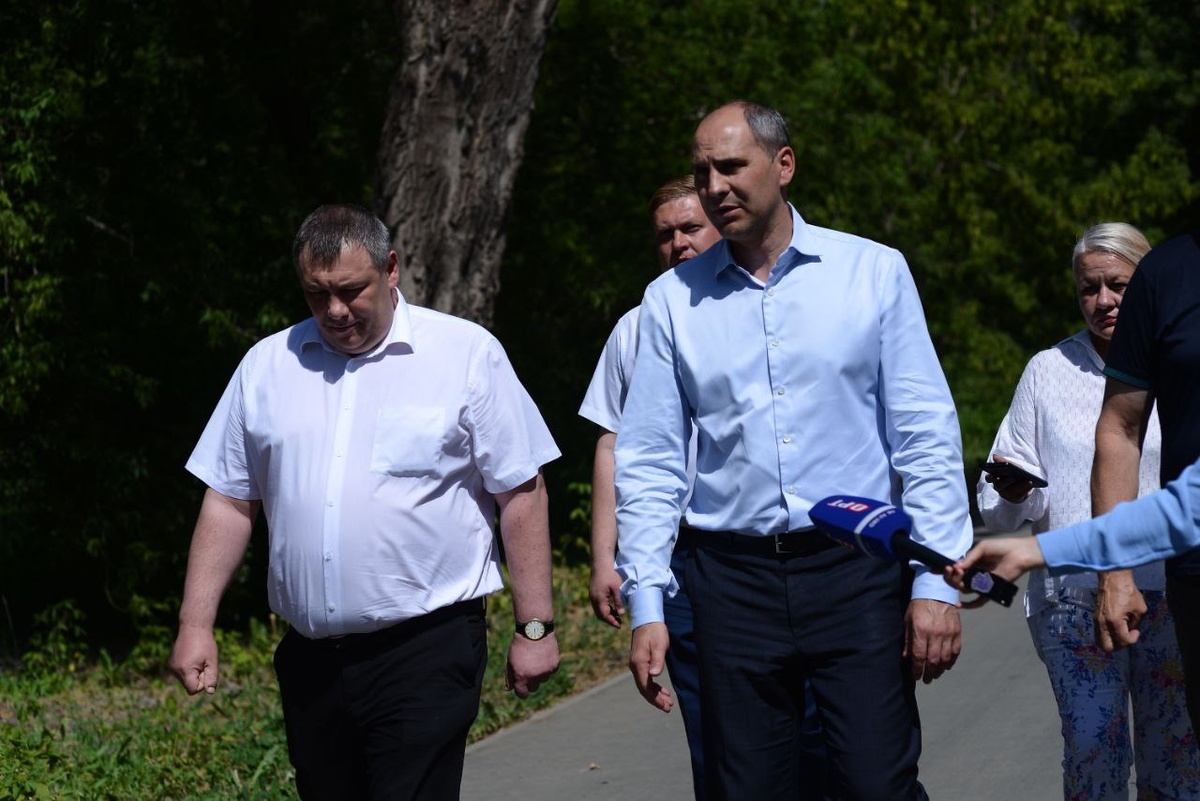  📷    Паслер поручил завершить восстановительные работы в парке Строителей Орска до Дня города Кристина Просвиркина