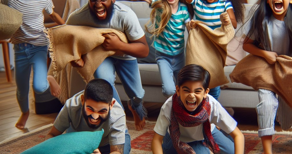 Идей для Совместных Активных Игр с Детьми 4-5 лет Дома