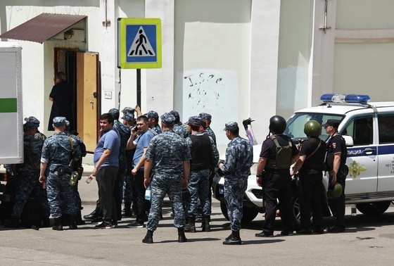    Обстановка у СИЗО-1 в Ростове-на-Дону