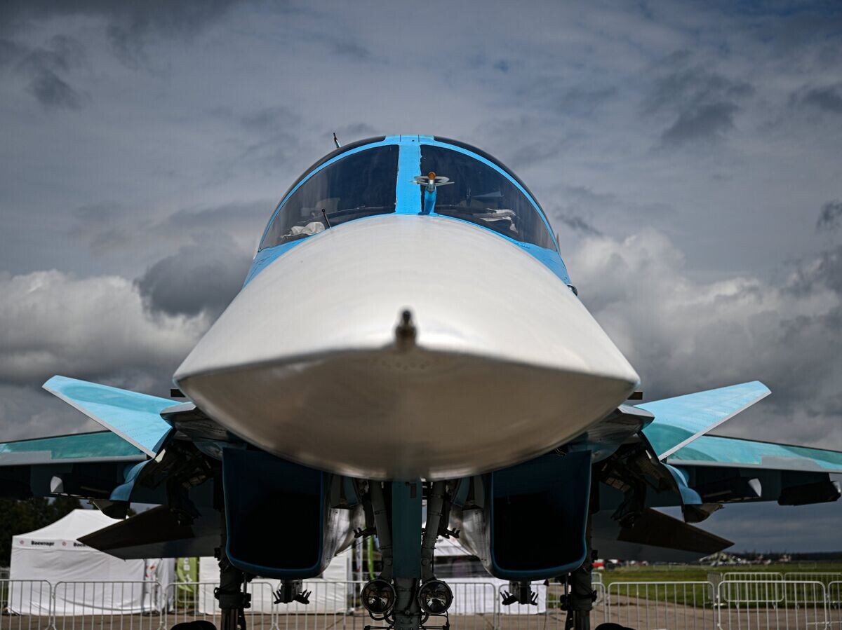    Истребитель-бомбардировщик Су-34 ВКС РФ© РИА Новости . Павел Бедняков