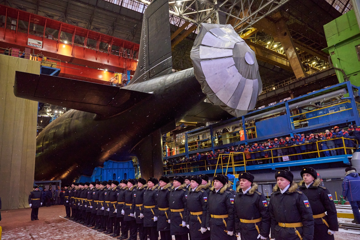 Фото с сайта ОСК / Атомный крейсер «Архангельск» 