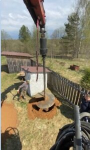    бурение колодца машиной Дмитровский район