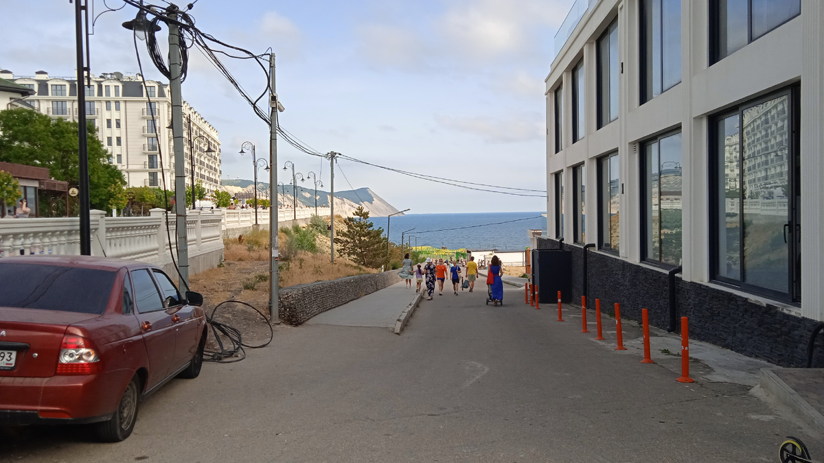 Спуск на пляж 40 лет Победы