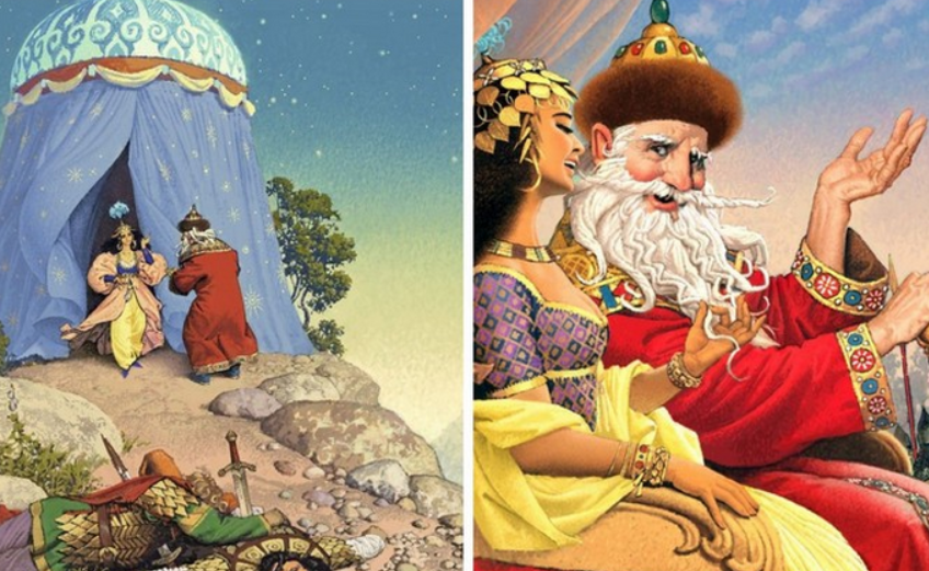 Шамаханская царица – это персонаж «Сказки о золотом петушке» русского поэта Александра Сергеевича Пушкина, написанной в 1834 году.