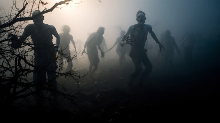 Зомби.  https://img.freepik.com/free-photo/zombies-walking-mist_23-2150838929.jpg?t=st=1729366976~exp=1729370576~hmac=0956aeca4ec906b8cee54c0b89400e7bf9180106539bff59bd9c76b6ec3fa742&w=740
