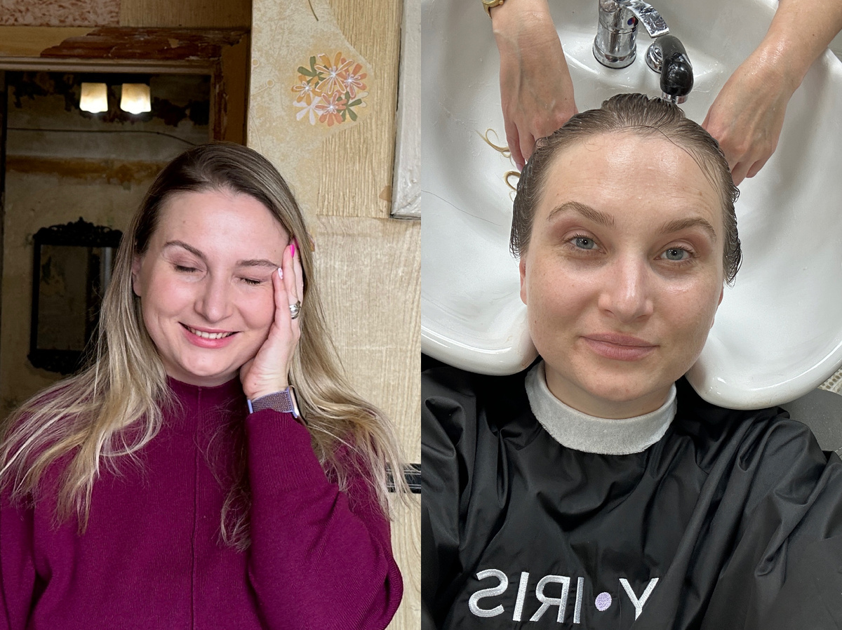 С момента покупки квартиры волосы заметно отросли, но и седых прям прибавилось 😂