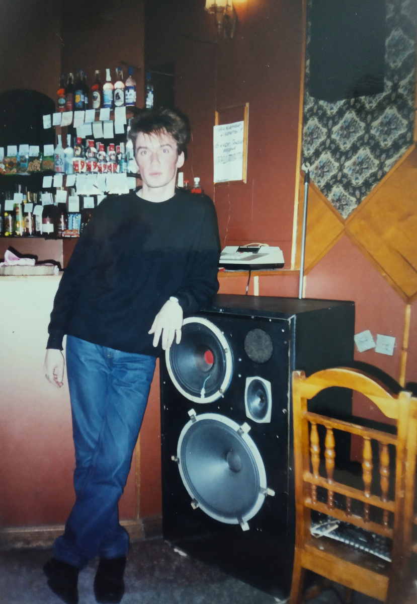 На фото автор рассказа. Начало 2000-х.