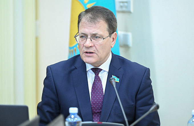 Казахстанский сенатор Андрей Лукин.
