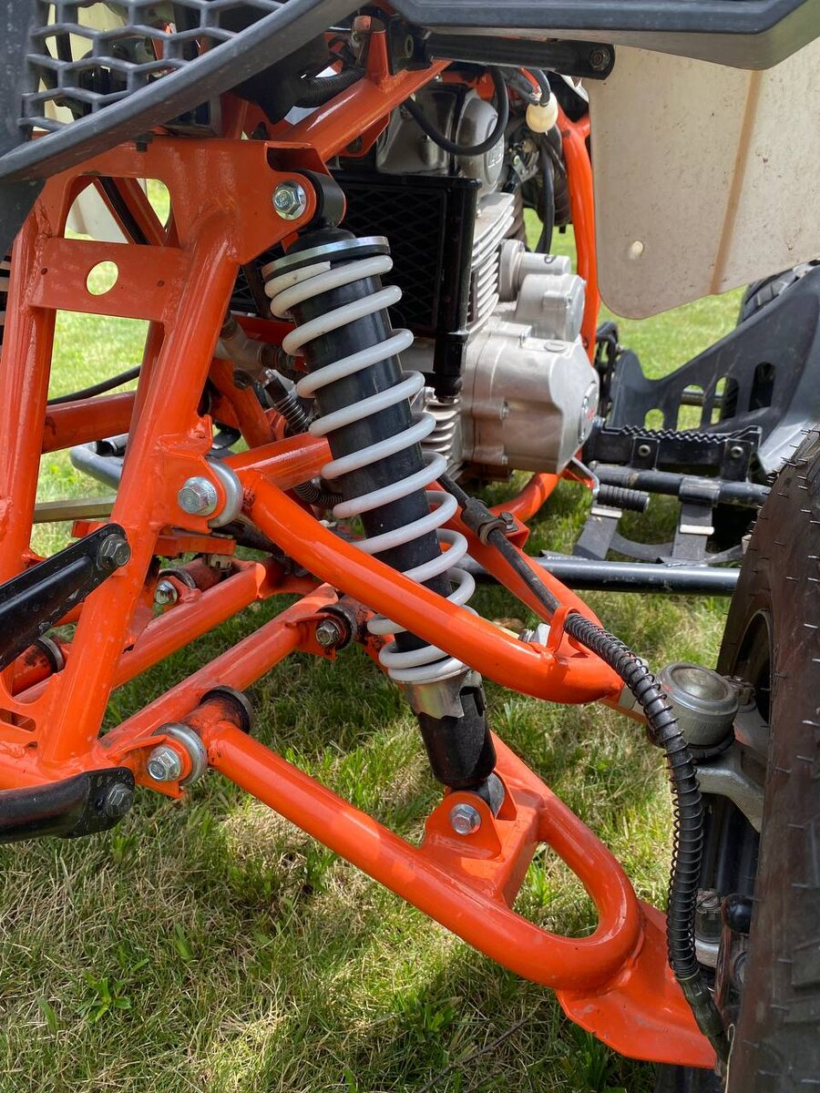 Катал на почти самой мягкой подвеске