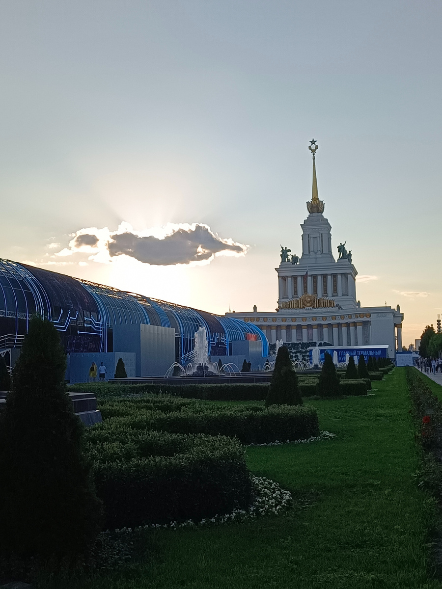 Солнышко спряталось за облаком