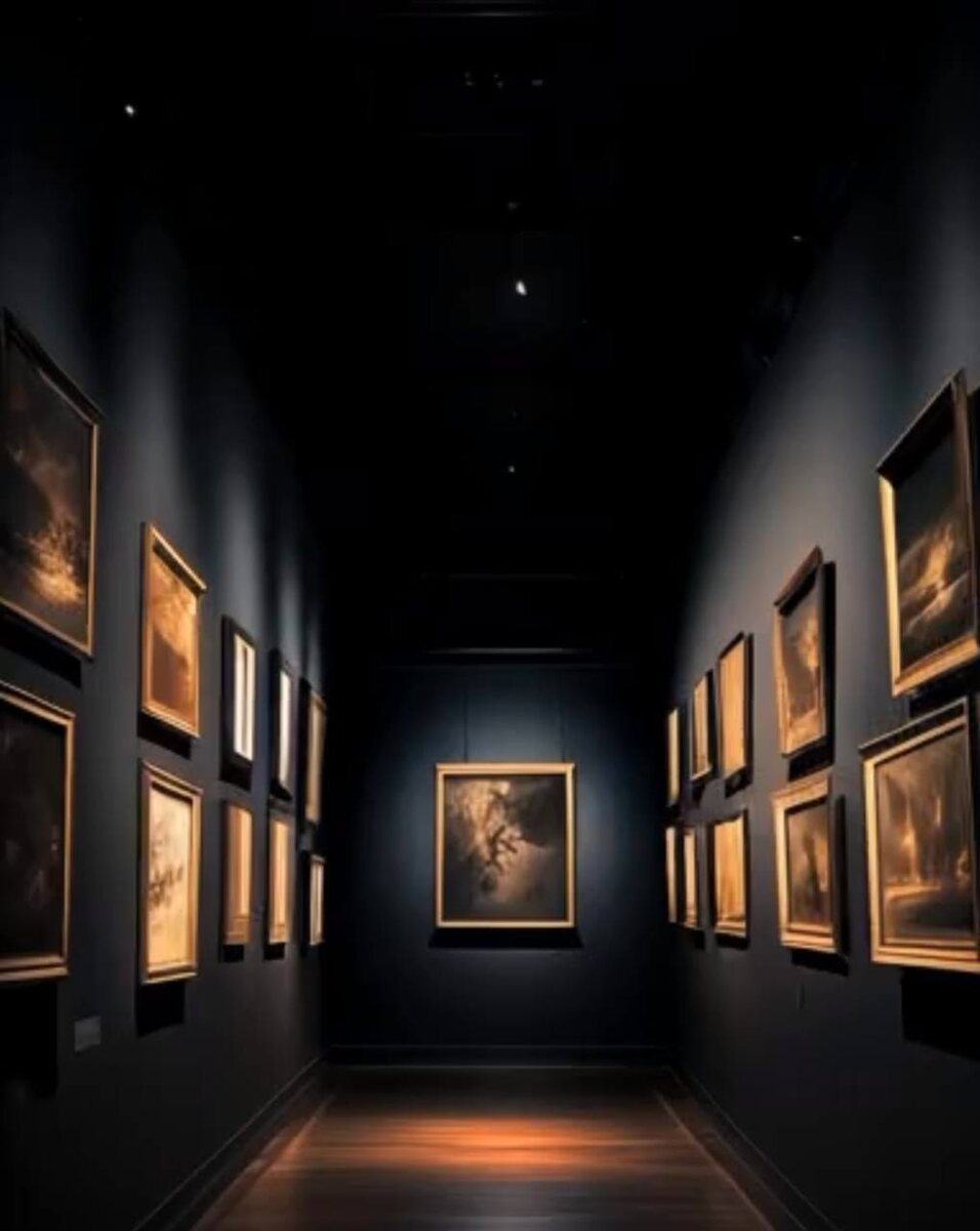 В мире всегда есть место … новому. Фото галереи в темноте. 