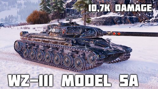 WZ-111 model 5A WoT – 2 фрага, 10,7K урона