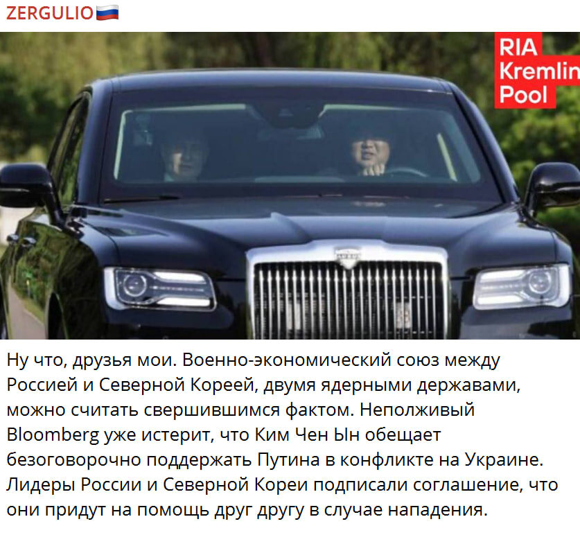    Скриншот: Zergulio/Telegram